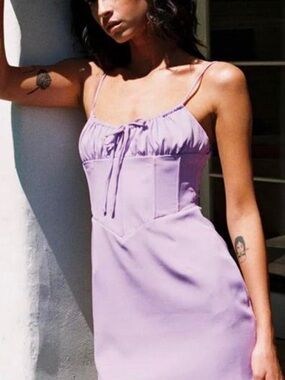 Princess Polly Unforgettable Mini Dress Purple NWT Size 4 (AU 8) 💜